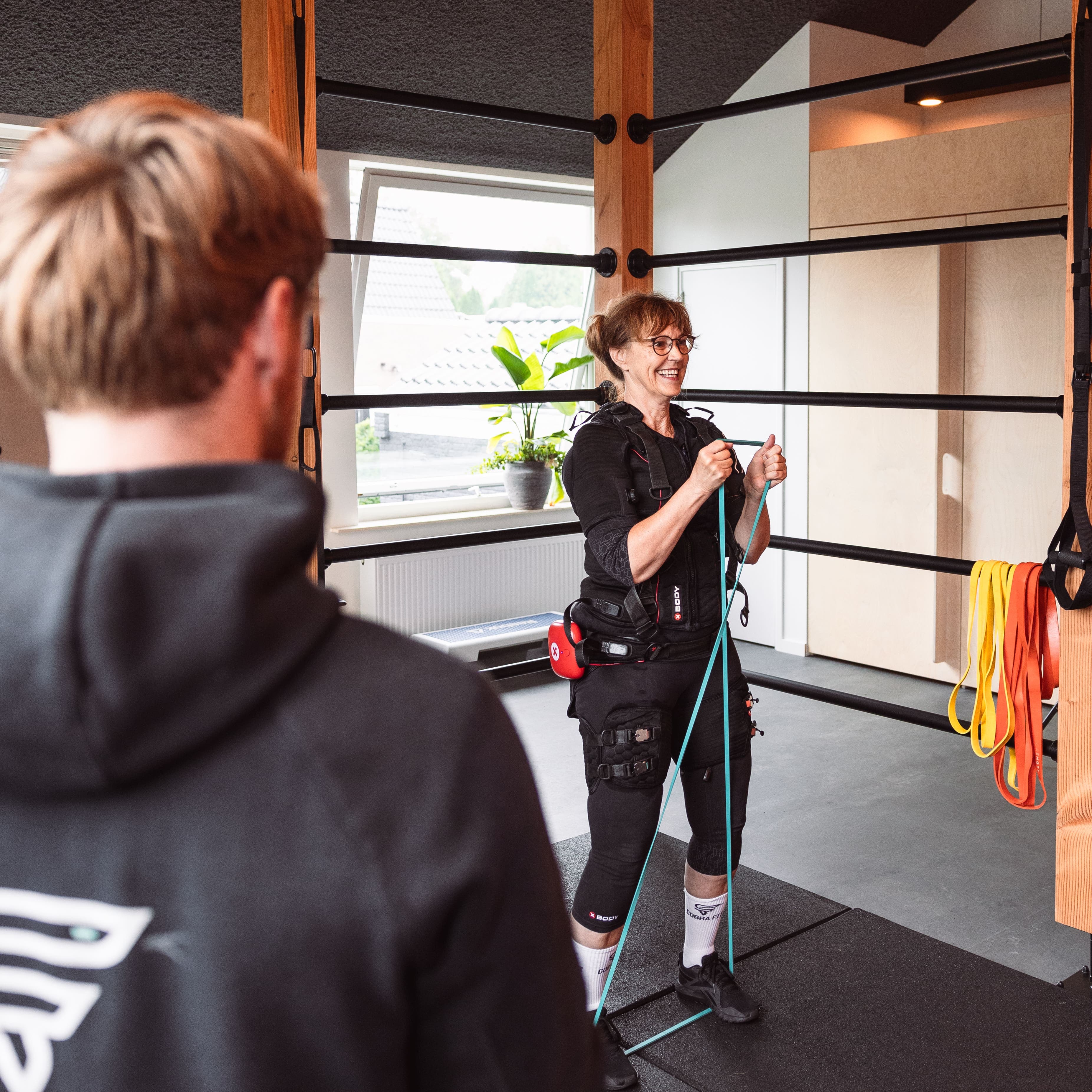 EMS training in actie